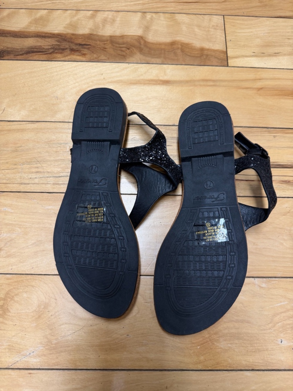 BLACK SLING SANDALS - Picture 4 of 4